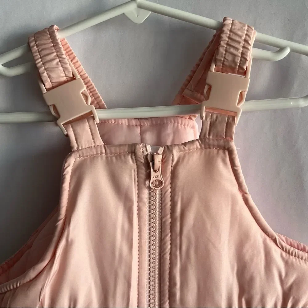 Carter's Light Pink Ski Bib